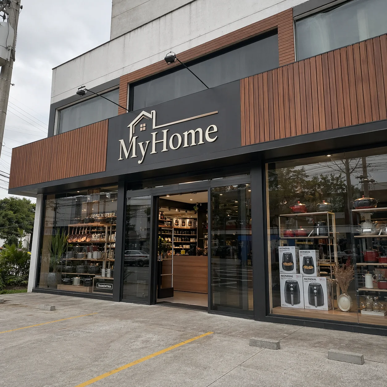 Fachada da loja MyHome