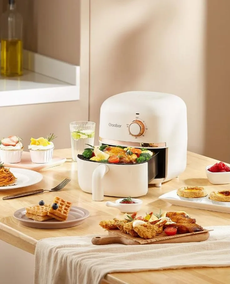Air Fryer na cozinha