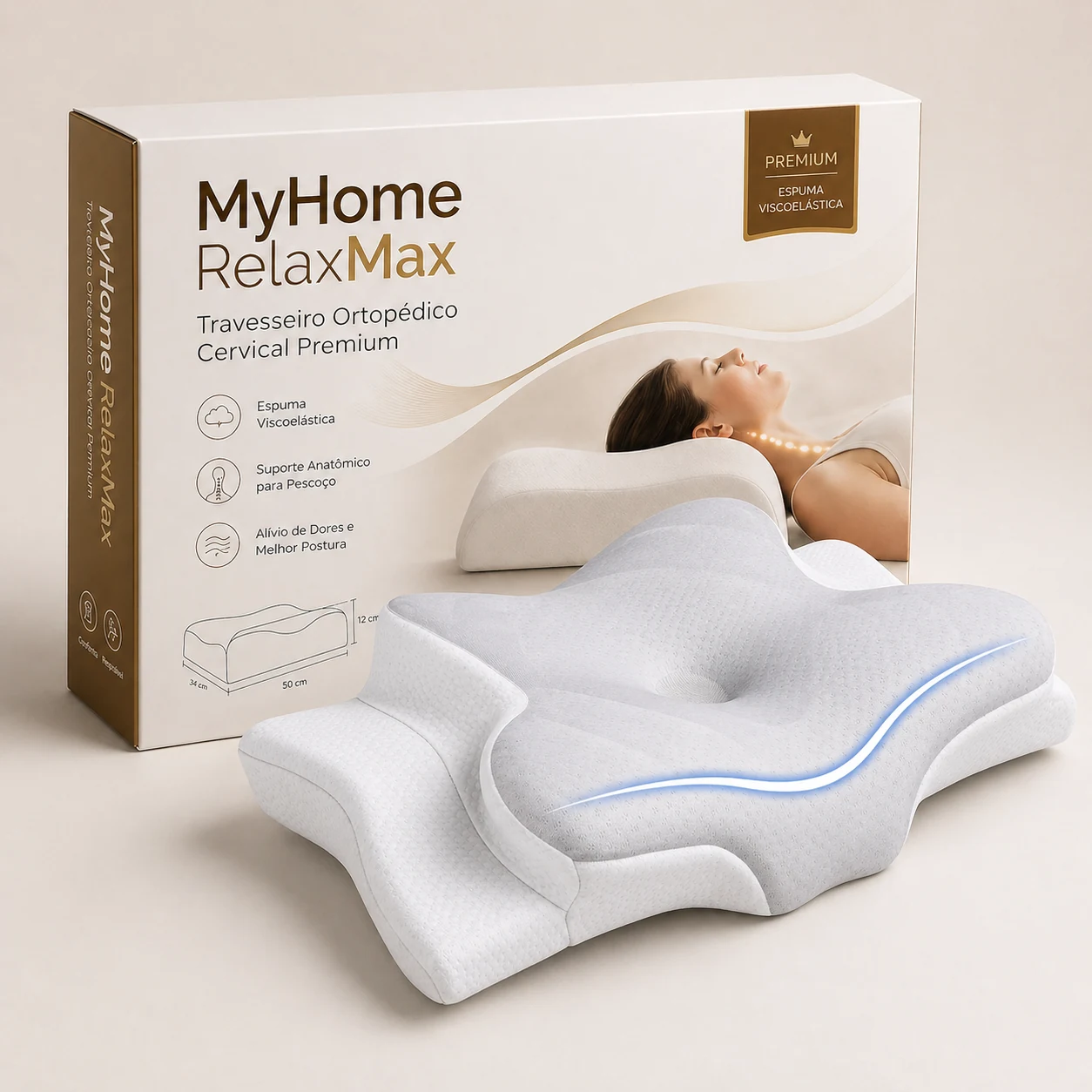 RelaxMax Cervical Premium — produto da loja My Home